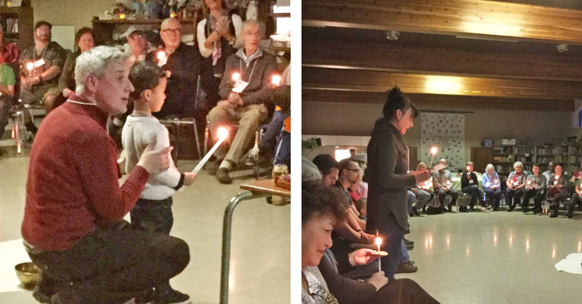 Messy Baptism at St. Luke's Messy Church Anglican Diocese of Edmonton